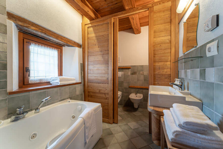 bagno Sagna Rotonda baita Piemonte