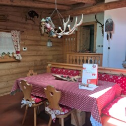 sala pranzo baita Ronchi