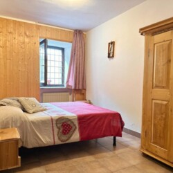 stanza da letto Vermiglio baita Bertolini