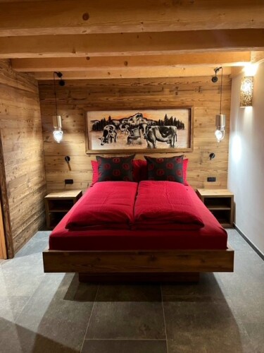 baita Mira stanza da letto