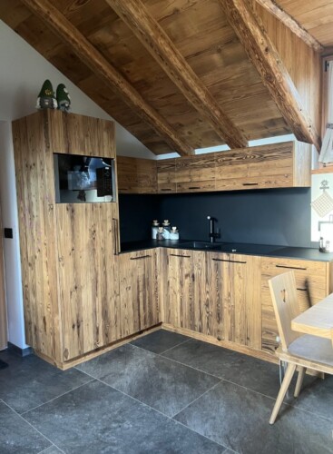 cucina baita Mira legno