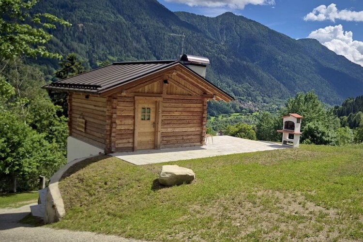 baita Jamon vista panoramica montagne Trentino