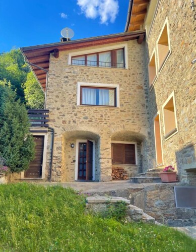 casa del Sognatore ingresso Teglio Valtellina